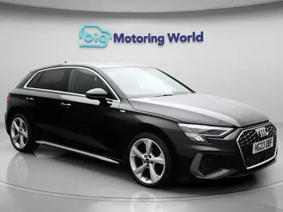 Used Audi A3 Sportback S-Line 150 HP (110 kW) 2023 Black Hatchback