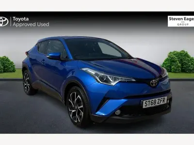 Used Toyota C-HR Design 116 HP (85 kW) 2018 Blue SUV