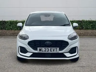 Used Ford Fiesta ST-Line 125 HP (91 kW) 2022 White Hatchback
