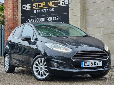 Gebraucht Ford Fiesta Titanium X 125 PS (91 kW) 2015 Schwarz Kleinwagen