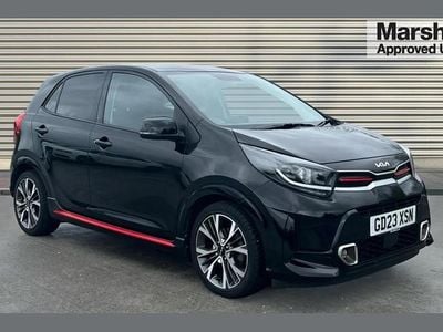 Used Kia Picanto GT-Line 66 HP (48 kW) 2023 Black Hatchback