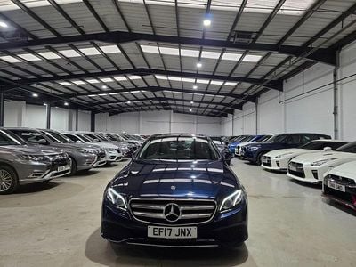 Used Mercedes E350 Premium Plus 2017 Blue Sedan