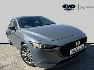 Begagnad Mazda 3 122 HK (89 kW) 2022 Grå Halvkombi