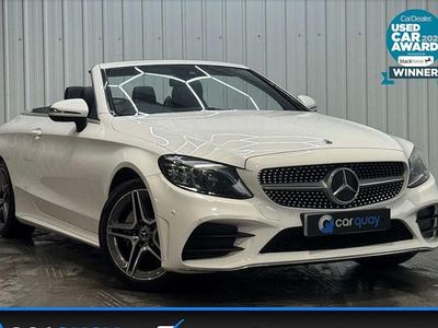 Used Mercedes C200 AMG Line Premium 184 HP (135 kW) 2019 White Cabriolet