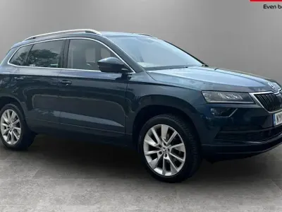 Used Skoda Karoq SE L 150 HP (110 kW) 2019 Blue SUV