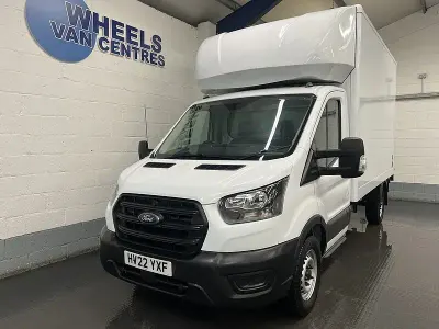 Used Ford Transit 130 HP (95 kW) 2022 White Cabriolet