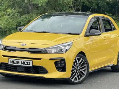Used Kia Rio GT-Line 2019 Yellow Hatchback