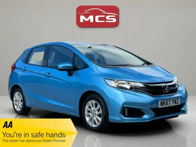 Used Honda Jazz SE 102 HP (75 kW) 2017 Blue Hatchback
