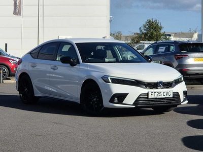 White Used 2025 Honda Civic Sport Hatchback | £27,880 (Fair price)