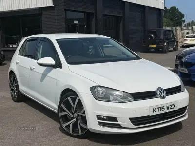 Used VW Golf VII GT 2015 White Hatchback