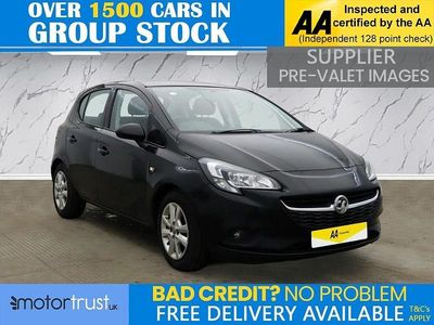 Used Vauxhall Corsa Design Edition 90 HP (66 kW) 2018 Black Hatchback