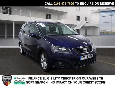 Used Seat Alhambra XCELLENCE 150 HP (110 kW) 2019 Blue MPV