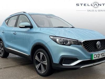 Used MG ZS Exclusive 105 kW (143 HP) 2021 Blue SUV