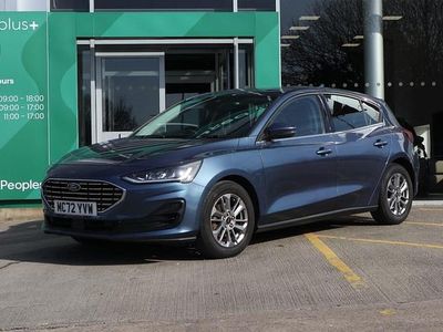 Used Ford Focus Titanium 2023 Blue Hatchback