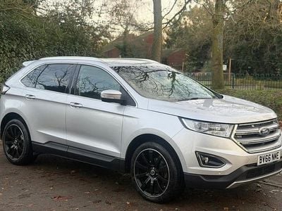 Silver Used 2016 Ford Edge Titanium SUV | £10,495 (Good price)