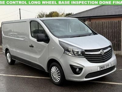 Used Vauxhall Vivaro Sportive 120 HP (88 kW) 2018 Silver MPV