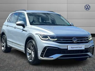 Used VW Tiguan R-line Edition 150 HP (110 kW) 2024 Silver SUV