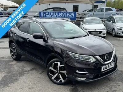 Used Nissan Qashqai Tekna 113 HP (83 kW) 2018 Black SUV