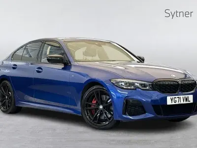 Used BMW M340 Shadowline 335 HP (246 kW) 2021 Blue Sedan