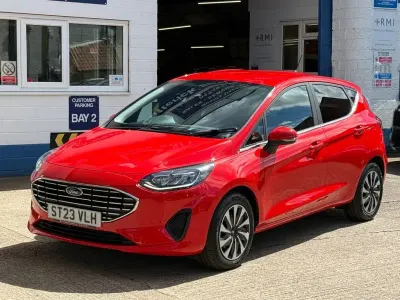 Used Ford Fiesta Titanium 2023 Red Hatchback