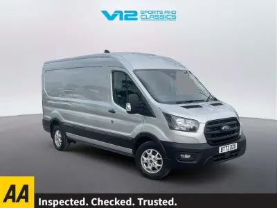 Used Ford Transit Trend 130 HP (95 kW) 2023 Silver Van