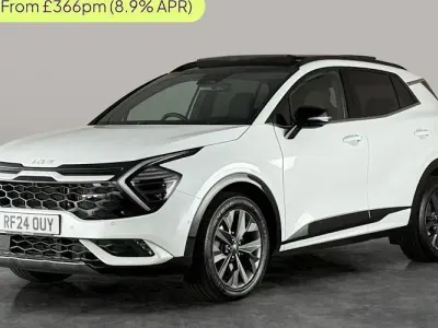 Used Kia Sportage GT-Line S 209 HP (153 kW) 2024 White SUV