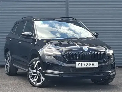 Used Skoda Karoq SportLine 190 HP (139 kW) 2022 Black SUV