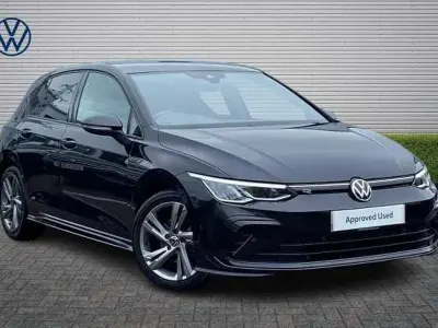 Used VW Golf VII R-line 150 HP (110 kW) 2020 Black Hatchback
