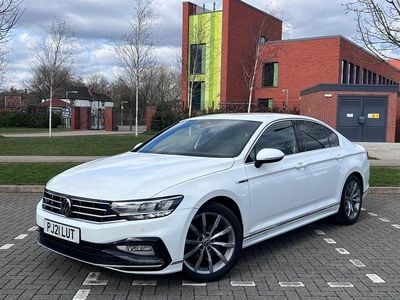 White Used 2021 VW Passat R-line Sedan | £11,490 (Super price)