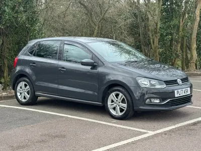 Begagnad VW Polo Edition 90 HK (66 kW) 2017 Grå Halvkombi