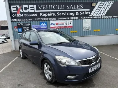 Used Kia Ceed Sportswagon 89 HP (65 kW) 2012 Blue Estate