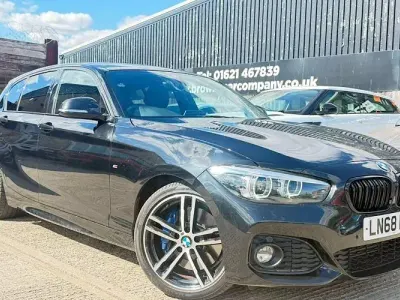 Used BMW 116 M Sport 116 HP (85 kW) 2018 Black Hatchback