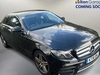 Black Used 2018 Mercedes E220 AMG line Sedan | £15,650 (Super price)