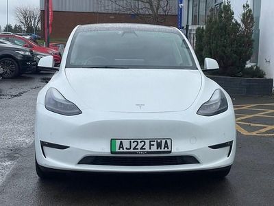 Used Tesla Model Y Long Range AWD 378 kW (514 HP) 2022 White SUV