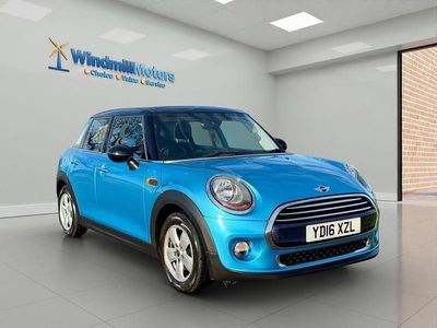 Blue Used 2016 Mini Cooper Hatch Hatchback | £7,750 (Good price)