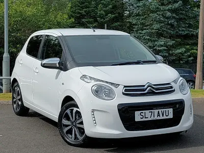 Used Citroën C1 Shine 72 HP (52 kW) 2021 White Hatchback