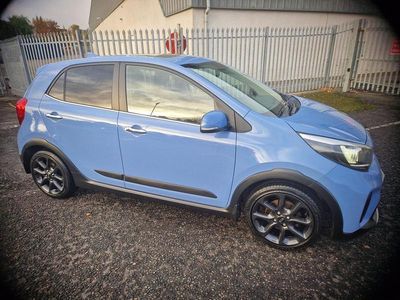 Blue Used 2019 Kia Picanto X-Line Hatchback | £11,550 (Fair price)