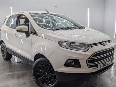 Used Ford Ecosport Zetec 95 HP (69 kW) 2015 White SUV