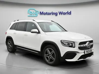 Used Mercedes GLB200 AMG line 150 HP (110 kW) 2021 White SUV