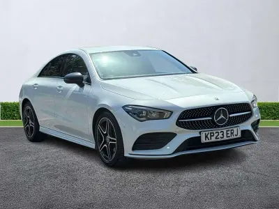 Used Mercedes CLA200 AMG Line Premium 2023 White Coupe