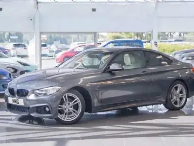 Begagnad BMW 420 M Sport 190 HK (139 kW) 2015 Grå Sportkupé