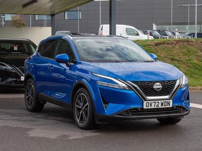 Magnetic blue Used 2022 Nissan Qashqai Tekna SUV | £18,599 (Fair price)