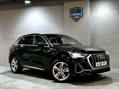 Used Audi Q3 S-Line 150 HP (110 kW) 2018 Black SUV