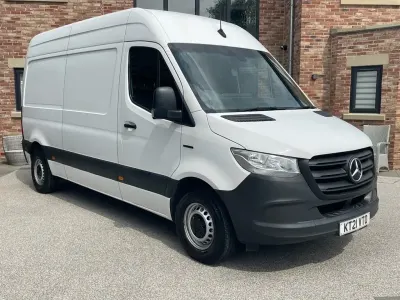 Used Mercedes E-Sprinter Progressive 85 kW (116 HP) 2021 White Van