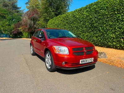 Used Dodge Caliber SXT 2008 Orange Hatchback