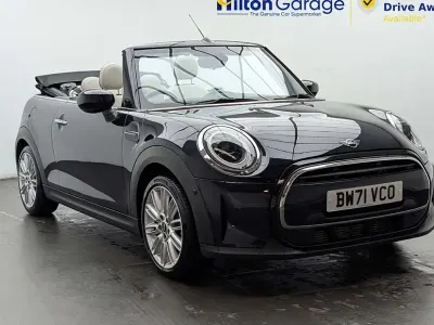 Used Mini Cooper Cabriolet Exclusive 2021 Blue and black Cabriolet