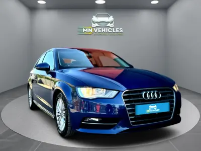 Used Audi A3 Comfort 110 HP (80 kW) 2016 Blue Hatchback