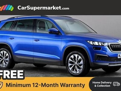 Used Skoda Kodiaq SE Drive 150 HP (110 kW) 2023 Blue SUV