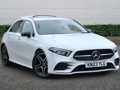 Used Mercedes A180 Executive 2023 White Hatchback