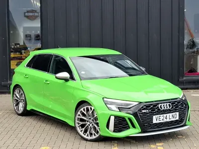 Used Audi RS3 Sportback Sport 400 HP (294 kW) 2024 Green Hatchback